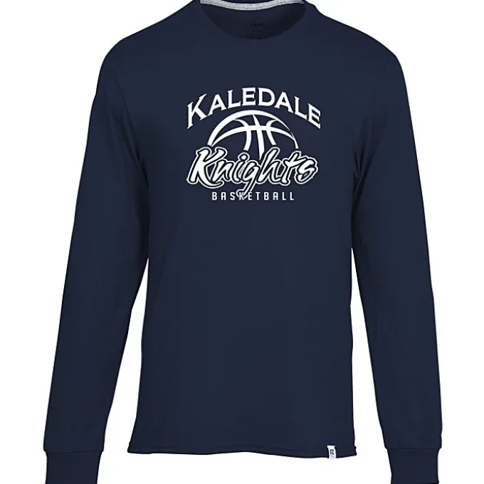 Russell Athletic Essential LS Performance Tee - Men's - Screen