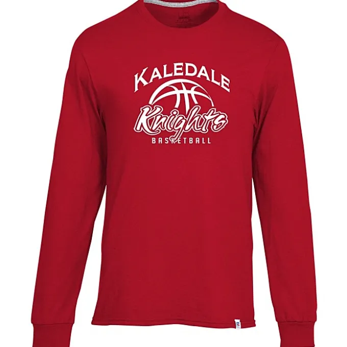 Russell Athletic Essential LS Performance Tee - Men's - Screen