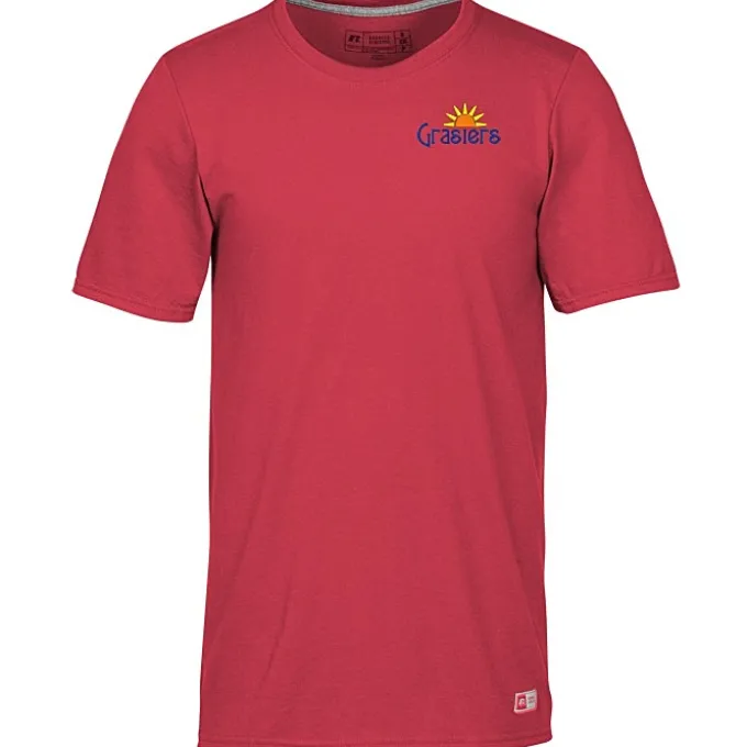 Russell Athletic Essential Performance Tee - Men's - Embroidered