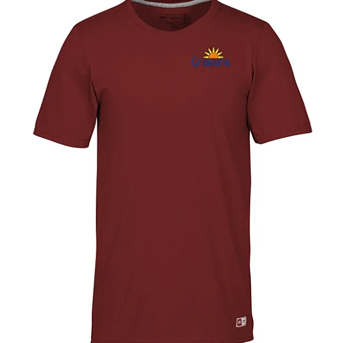 Russell Athletic Essential Performance Tee - Men's - Embroidered