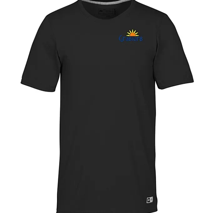 Russell Athletic Essential Performance Tee - Men's - Embroidered