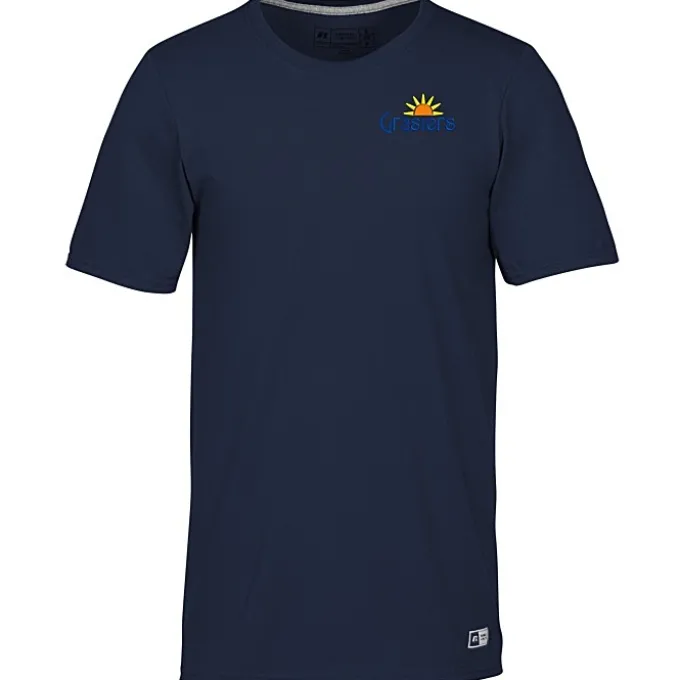 Russell Athletic Essential Performance Tee - Men's - Embroidered