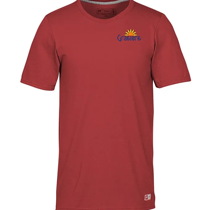 Russell Athletic Essential Performance Tee - Men's - Embroidered