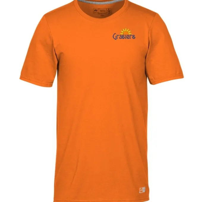 Russell Athletic Essential Performance Tee - Men's - Embroidered