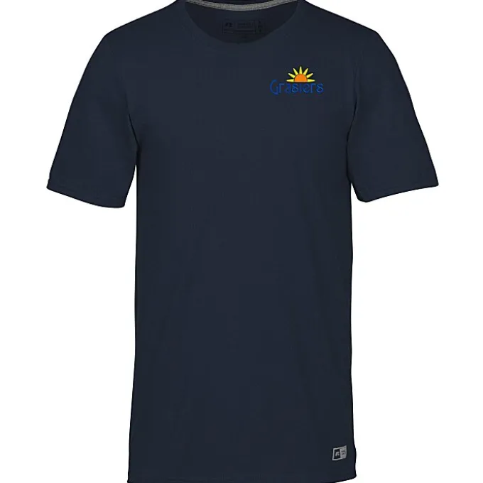 Russell Athletic Essential Performance Tee - Men's - Embroidered