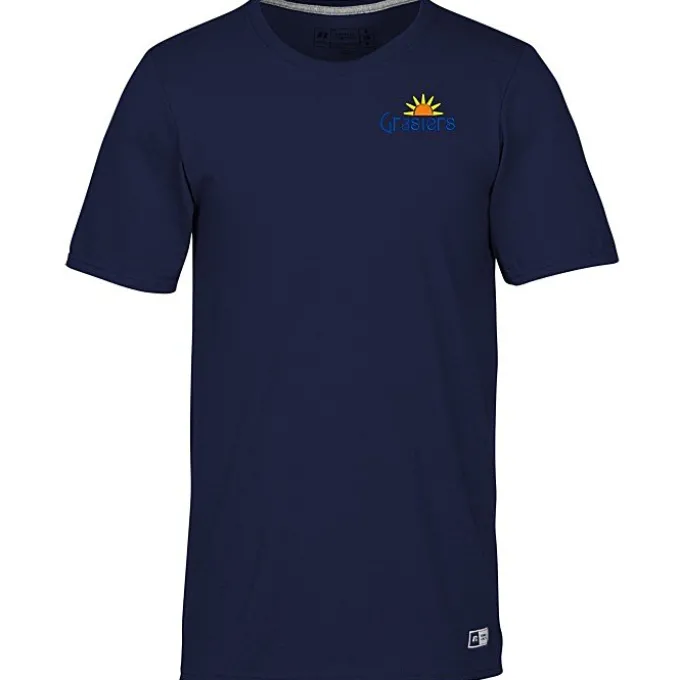 Russell Athletic Essential Performance Tee - Men's - Embroidered