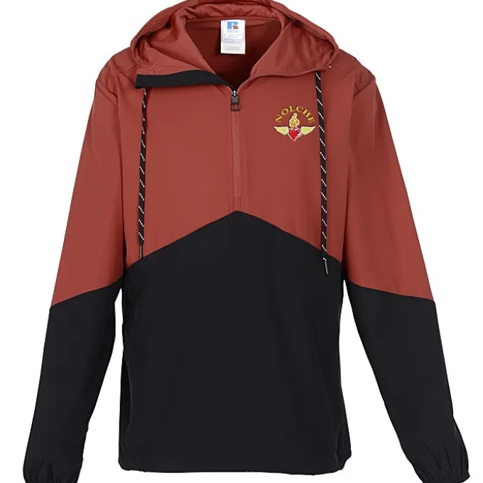 Russell Athletic Legend Hooded Pullover Jacket