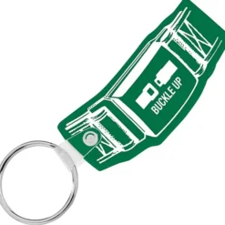 Safety Belt Soft Keychain - Opaque