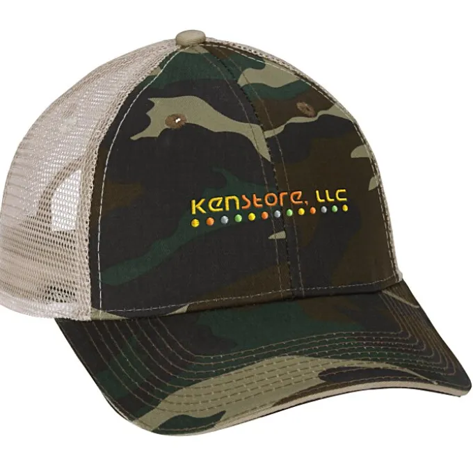 Sandwich Bill Trucker Cap - Camo