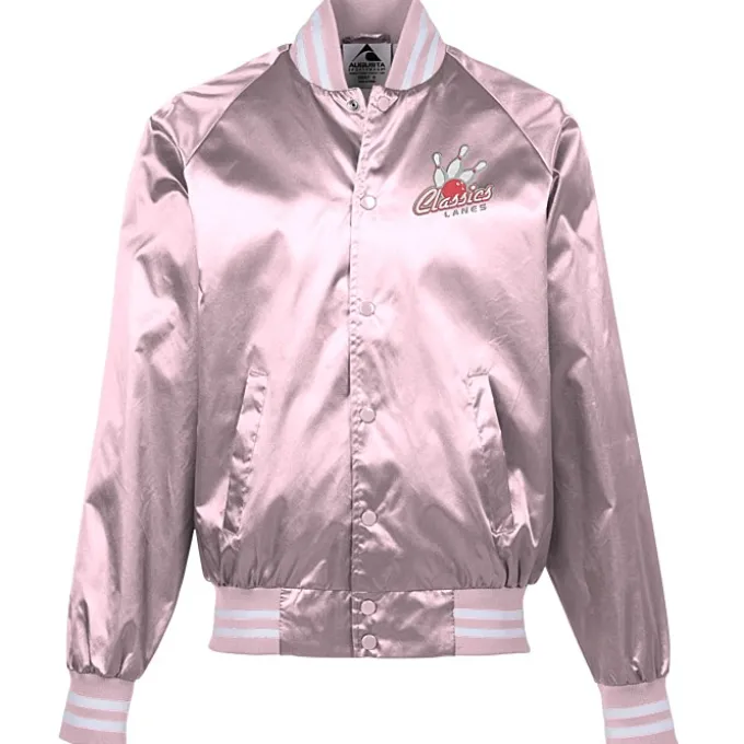 Satin Baseball Jacket