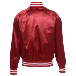 Satin Baseball Jacket
