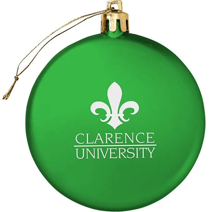 Satin Flat Ornament