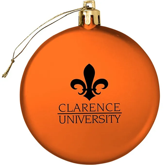 Satin Flat Ornament