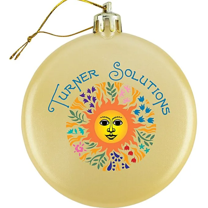 Satin Flat Ornament - Full Color