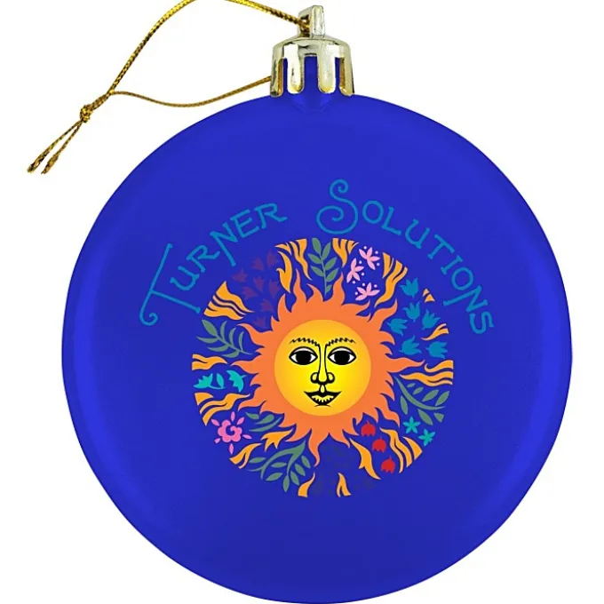 Satin Flat Ornament - Full Color