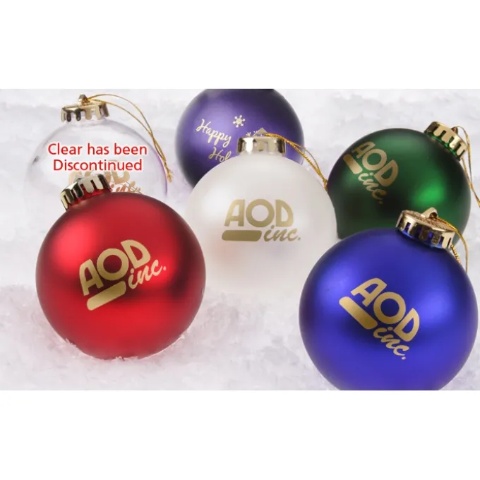 Satin Round Ornament