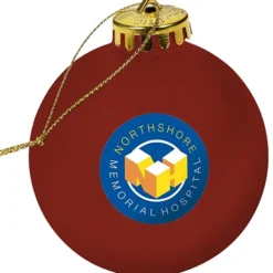 Satin Round Ornament - Full Color