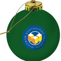 Satin Round Ornament - Full Color