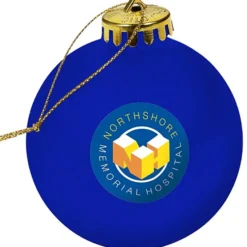 Satin Round Ornament - Full Color