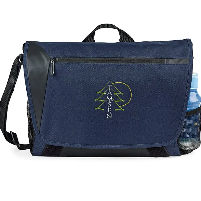 Sawyer Laptop Messenger - Embroidered