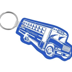 School Bus Soft Keychain - Opaque