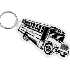 School Bus Soft Keychain - Opaque