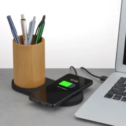 SCX Desktop Organizer with Wireless Charger
