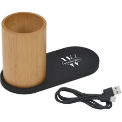 SCX Desktop Organizer with Wireless Charger