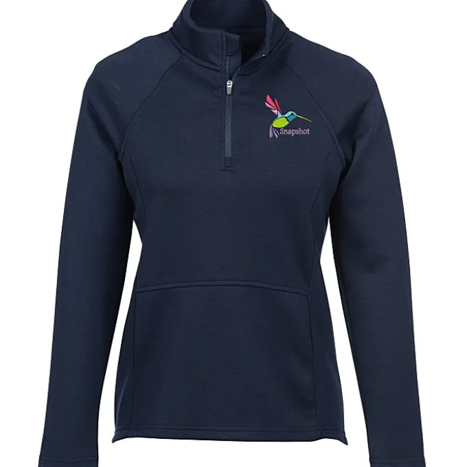 Seaport Stretch 1/4-Zip Pullover - Ladies'