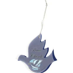 Seeded Paper Ornament - Dove