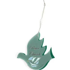 Seeded Paper Ornament - Dove