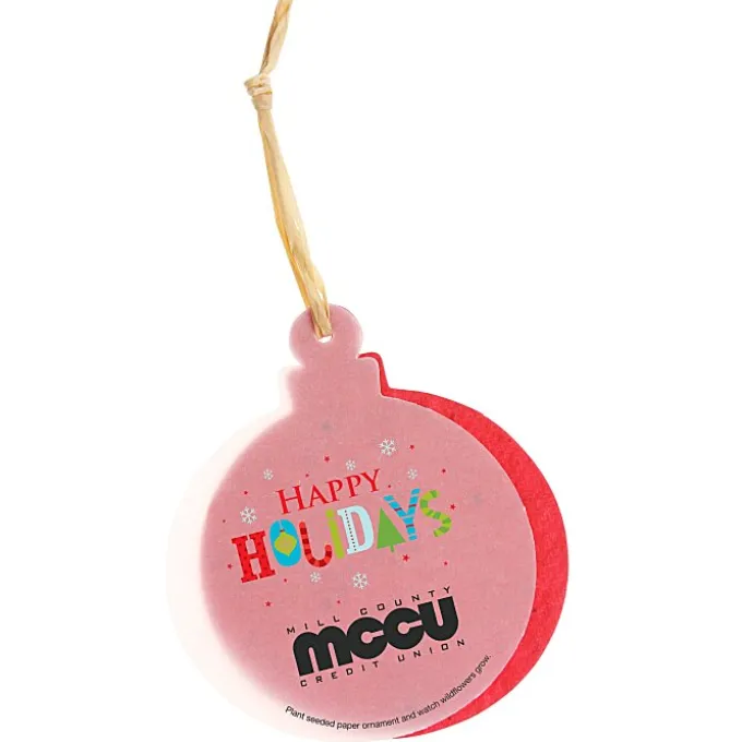 Seeded Paper Ornament - Ornament