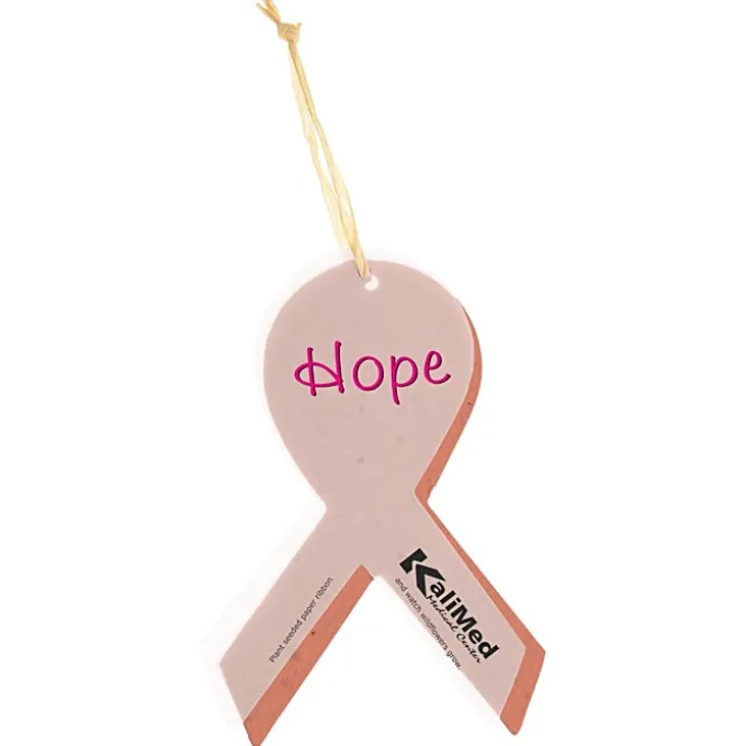 Seeded Paper Ornament - Ribbon