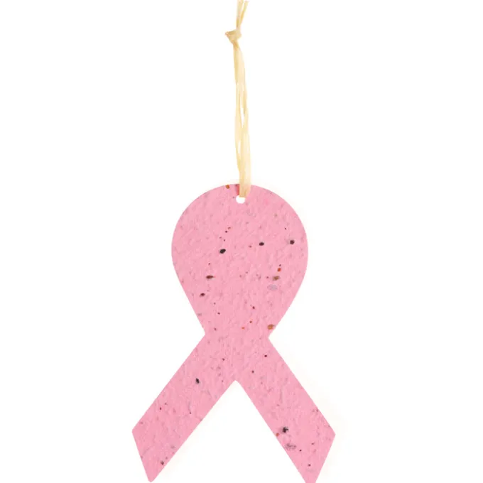 Seeded Paper Ornament - Ribbon