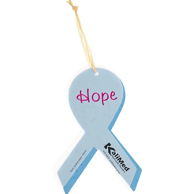 Seeded Paper Ornament - Ribbon