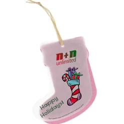 Seeded Paper Ornament - Stocking
