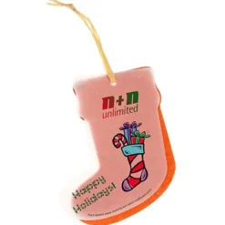 Seeded Paper Ornament - Stocking