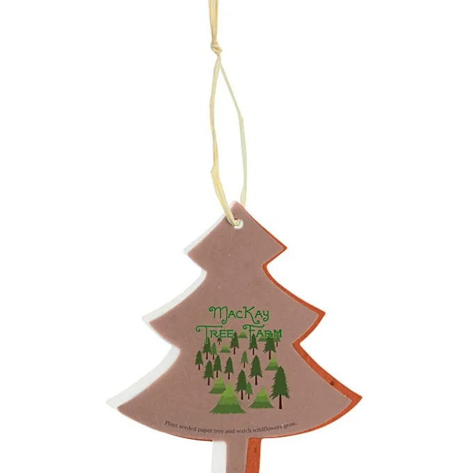 Seeded Paper Ornament - Tree