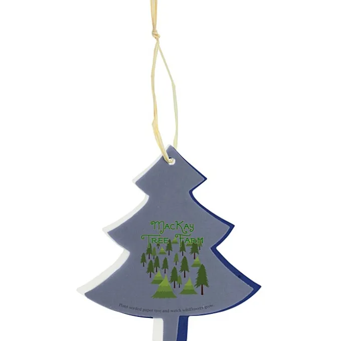 Seeded Paper Ornament - Tree