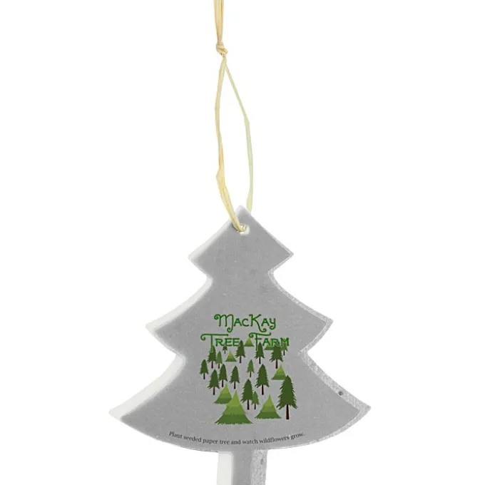 Seeded Paper Ornament - Tree