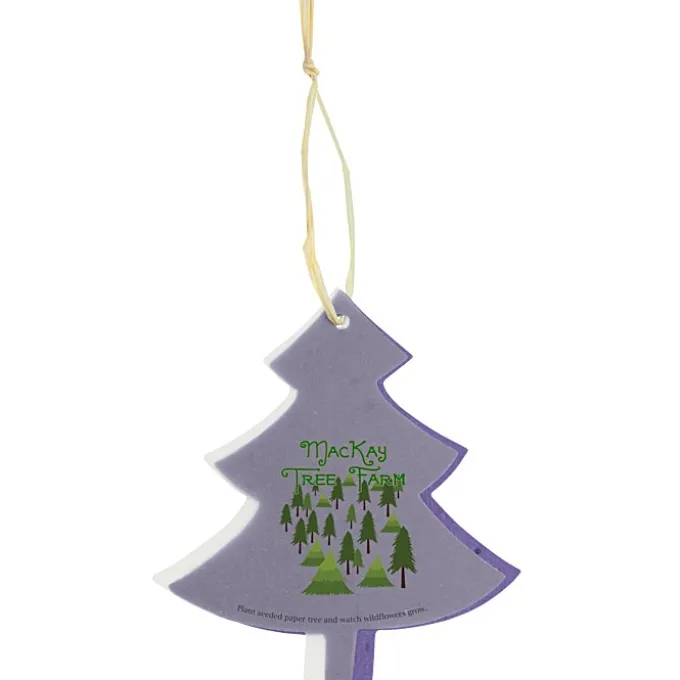 Seeded Paper Ornament - Tree