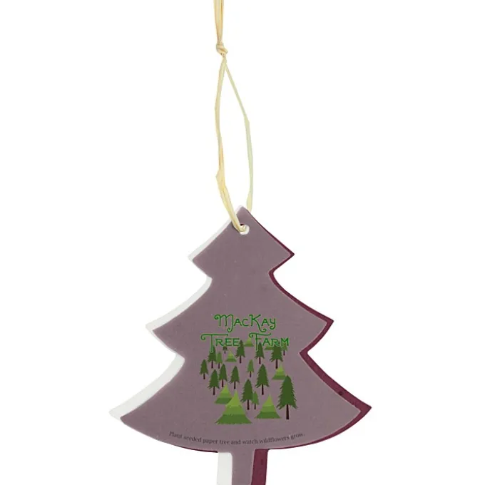 Seeded Paper Ornament - Tree