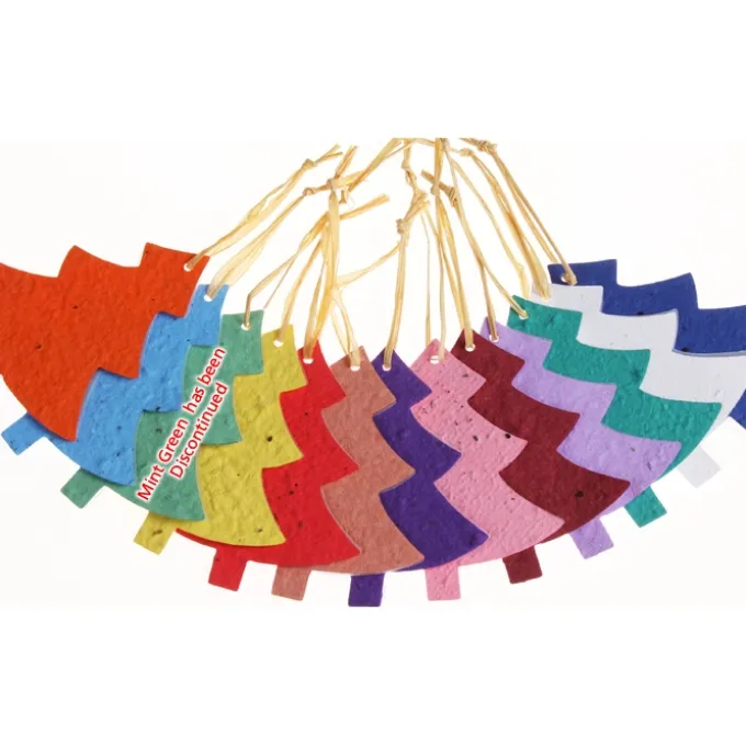 Seeded Paper Ornament - Tree