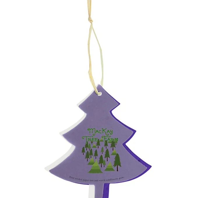 Seeded Paper Ornament - Tree