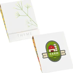 Seed Matchbook - Thyme - 24 hr