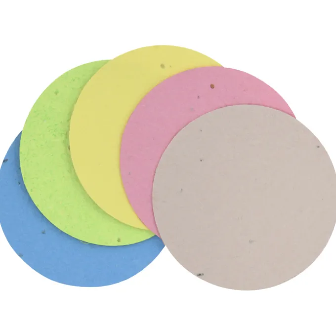 Seed Paper Shapes - Circle - Colors
