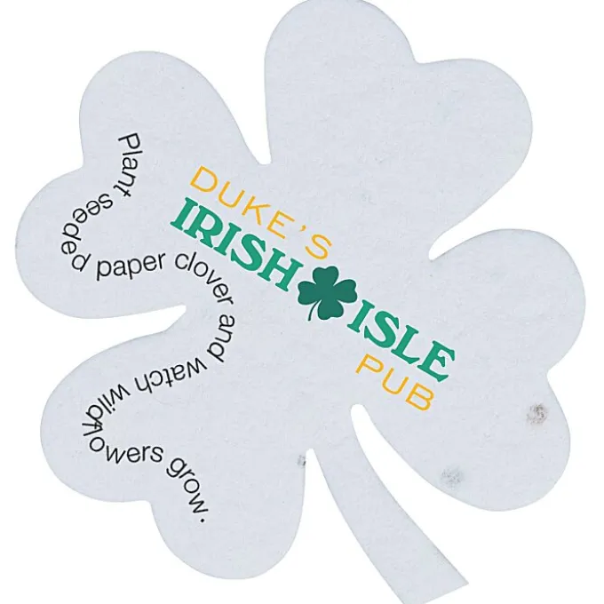 Seed Paper Shapes - Clover