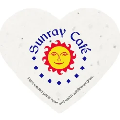 Seed Paper Shapes - Heart