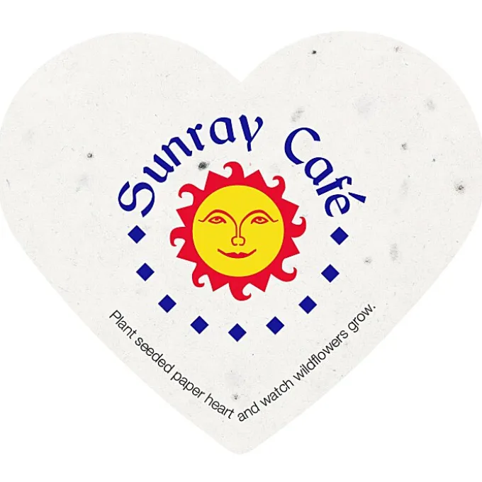 Seed Paper Shapes - Heart