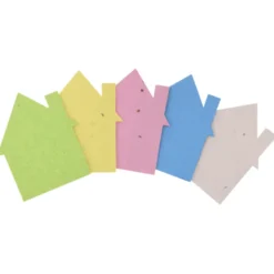 Seed Paper Shapes - House - Colors